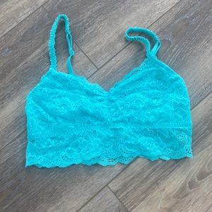 VS Pink Lace Bralette, Medium, Never Worn